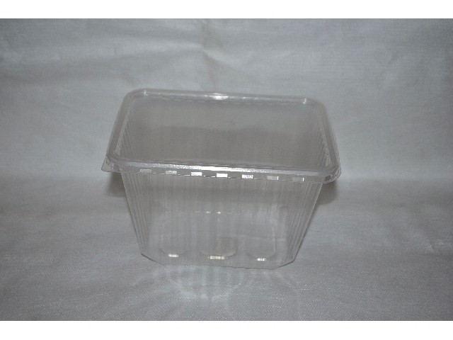 Контейнер 2000 мл. Прямоугольный СтиролПласт (500 шт. в коробке)